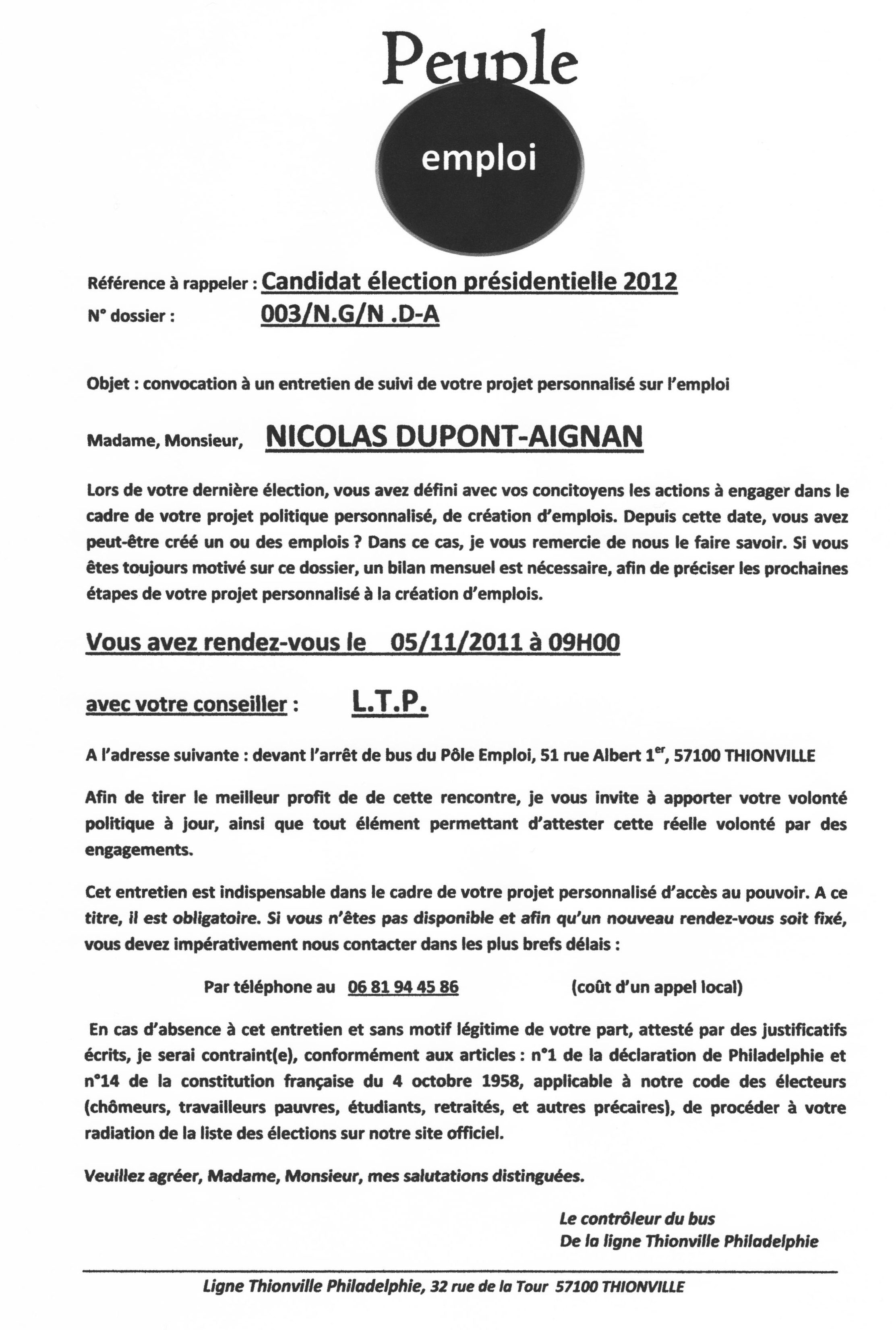 rencontre conseiller pole emploi